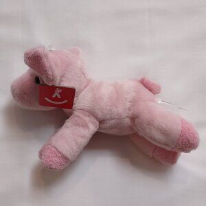 EUC Aurora Flopsie small pink pig plush